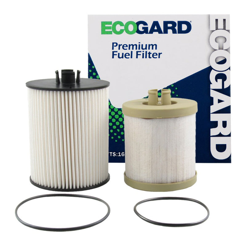 ECOGARD XF66301 Diesel Fuel Filter - Premium Replacement Fits Ford F-250 Super Duty, F-350 Super Duty, F-450 Super Duty, F-550 Super Duty
