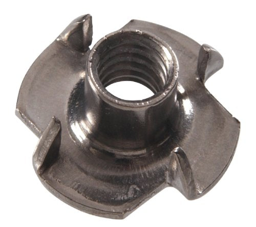 Hillman Stainless Long Prong Tee Nuts 3/8"-16 x 7/16" x 3/4" 15 Pack, 4151