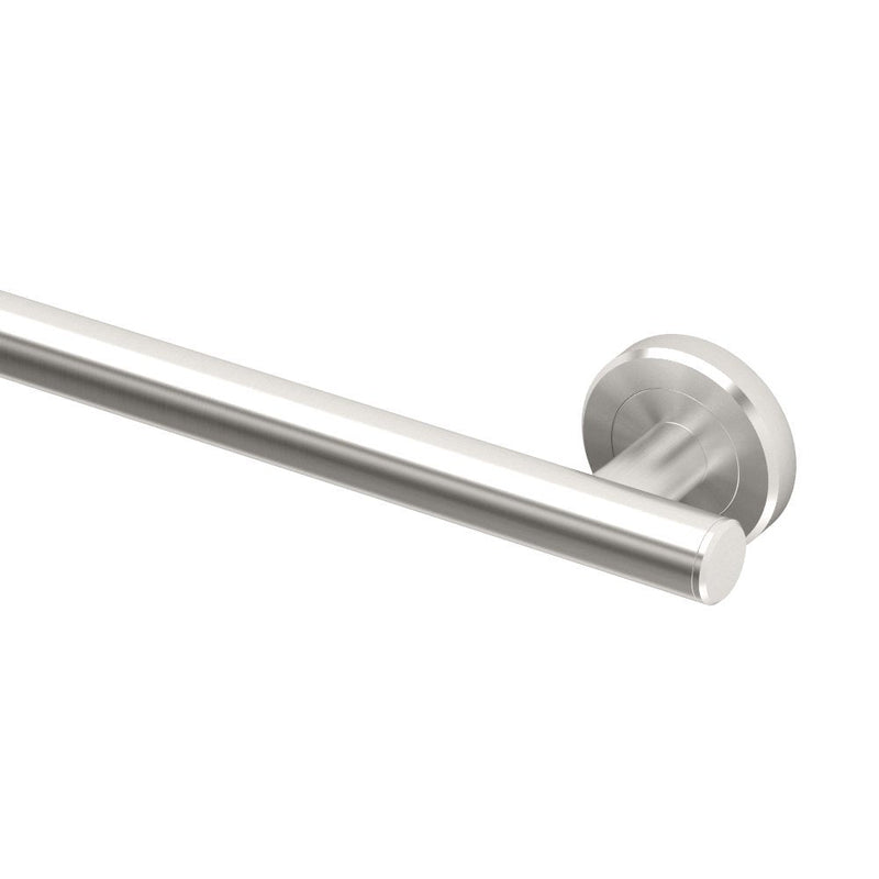 Gatco 884 Latitude II 12-Inch Bathroom & Shower Safety Grab Bar, Wall Mounted Stainless Steel, Satin Nickel 12 Inch