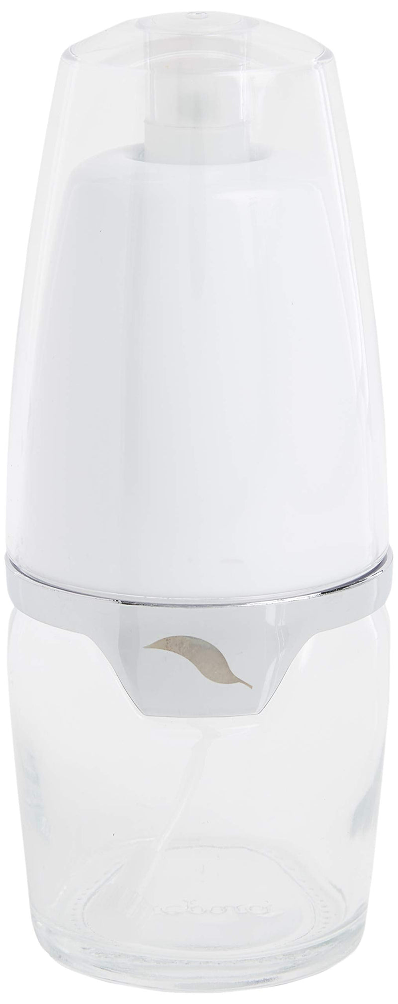 Prepara Deluxe Oil Mister, Chrome Band, White/Chrome Deluxe White