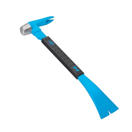 OX 10" Molding Pry Bar, Cats Paw Nail Puller, Trim Puller Pry Tool Molding Bar 10-Inch