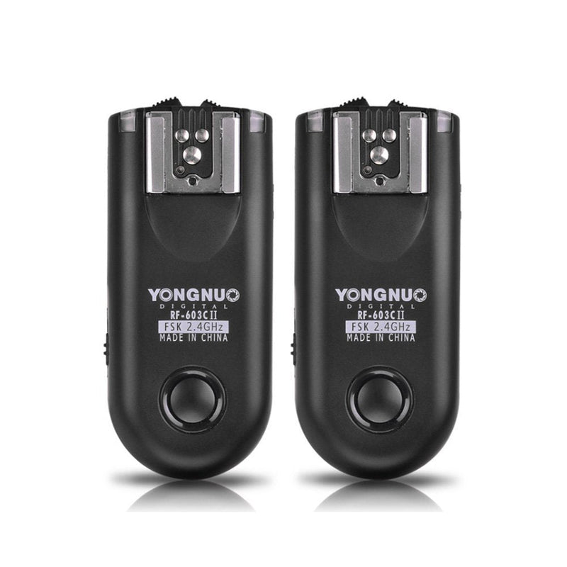 YONGNUO RF-603C-II-C3 Wireless Remote Flash Trigger Kit for Canon 1D 5D 7D 10D 20D 30D 40D 50D