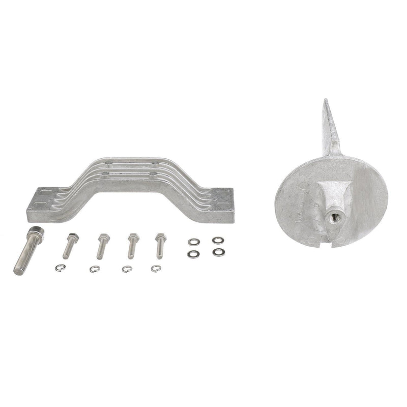 Quicksilver Aluminum Anode Kit for Yamaha 200-250hp Outboards - Replaces Yamaha 61A-45371-00-00, 6G5-45251-01,Martyr CMY200250KITA, Sierra 18-6132A