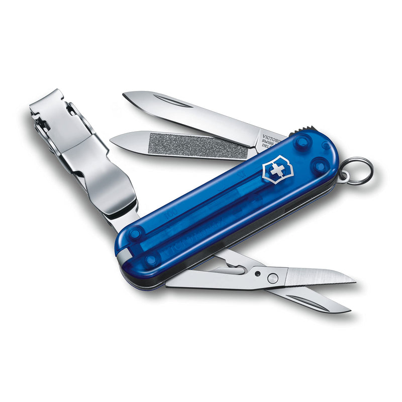 Victorinox 0.6463.T2 Folding Pocket Knife Nail Clip 580 Sapphire