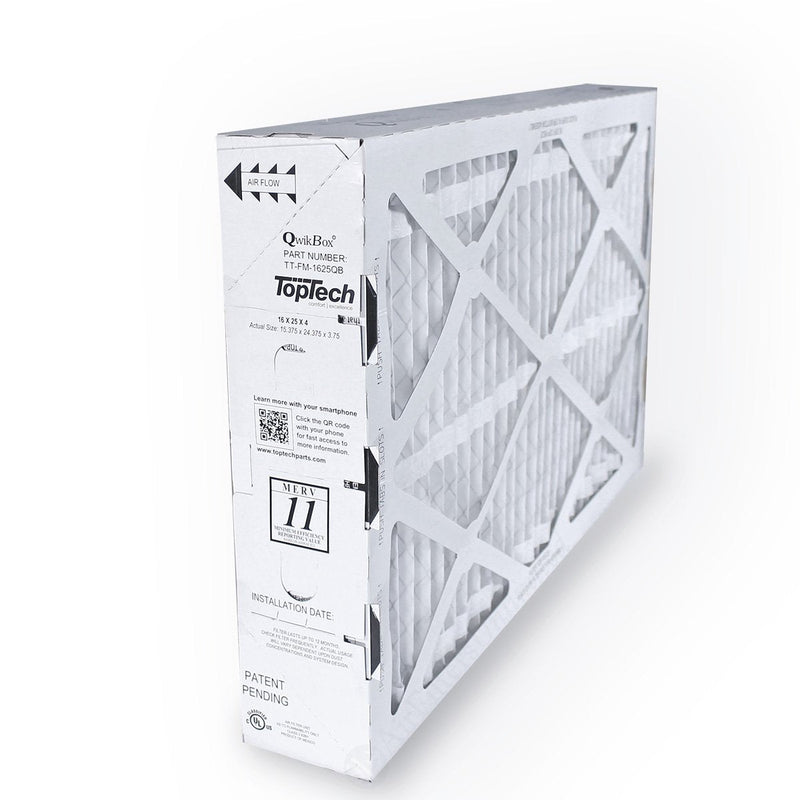 TopTech TechPure TT-FM-1625 QB OEM Replacement Filter - QwikBox(R)-(Assembly Required, See Description & Images)