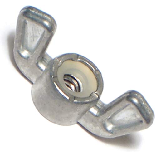 Hard-to-Find Fastener 014973285784 Nylon Insert Wing Nuts, 10-24, Piece-20