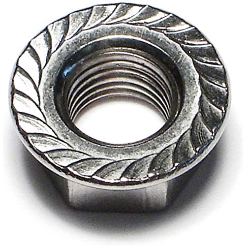 Hard-to-Find Fastener 014973181703 Serrated Lock Nuts, 3/8-24, Piece-5