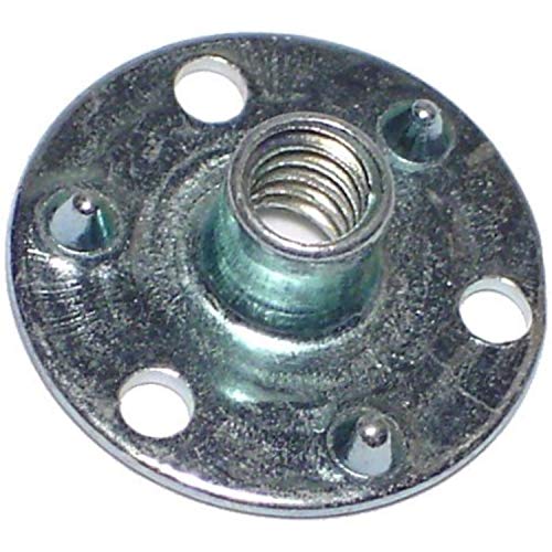 Hard-to-Find Fastener 014973323110 Brad Hole Tee Nuts, 8-32 x 1/4, Piece-16 8-32 x 1/4"