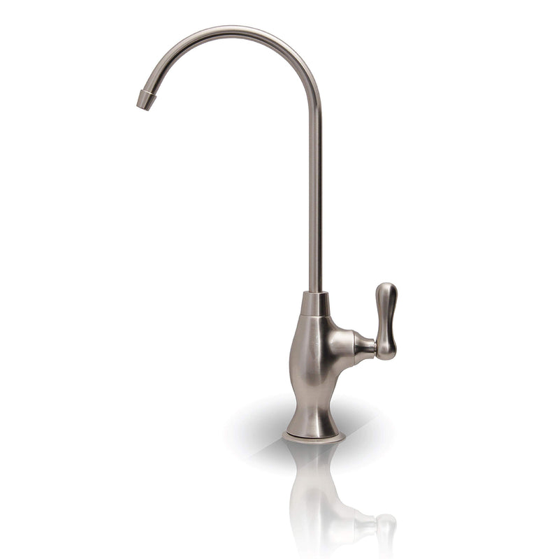APEC Water Systems Faucet-CD-NP Kitchen Drinking Water Ceramic Disc Luxury Designer Faucet, Non-Air Gap Lead-Free, Brushed Nickel