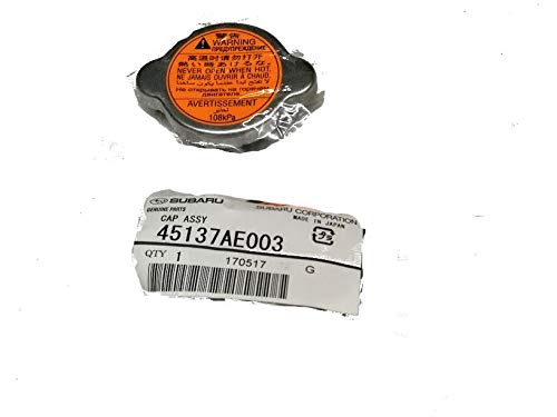 Subaru Radiator Cap Assembly - STi Crosstrek Forester Impreza Legacy Outback WRX 45137AE003 - Genuine OEM