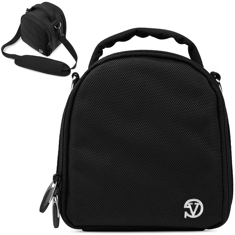 VanGoddy Laurel Onyx Black Carrying Case Bag for Sony Cyber-Shot, Alpha, E-Mount, A-Mount Series Camera's