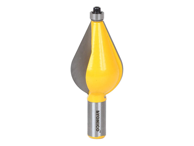 YONICO Router Bits Foot Molding 2-Inch Flute 1/2-Inch Shank 18136 18136 - 2" Foot Mold
