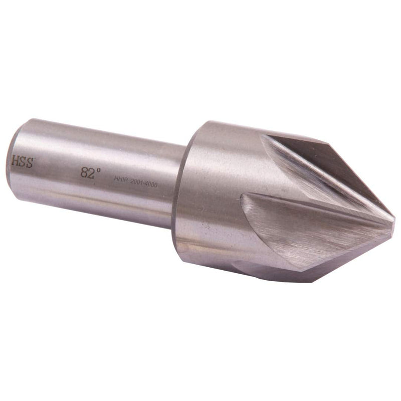 HHIP 2001-4000 1 Inch 82 Degree 6 Flute HSS Countersink 82° 1 in
