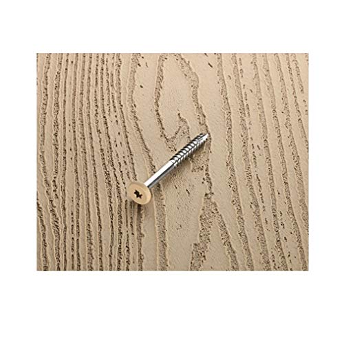 Deckfast Fascia Screws 64 Sand 9 x 1-7/8" Stainless Steel Fascia Screws - 100 Pieces