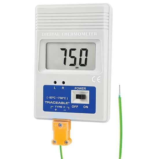 Traceable® Remote-Monitoring Thermocouple Thermometers with Calibration (Fahrenheit) Fahrenheit