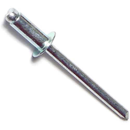 Hard-to-Find Fastener 014973295271 Steel Pop Rivets, 3/16 x 1/4-Inch, 25-Piece