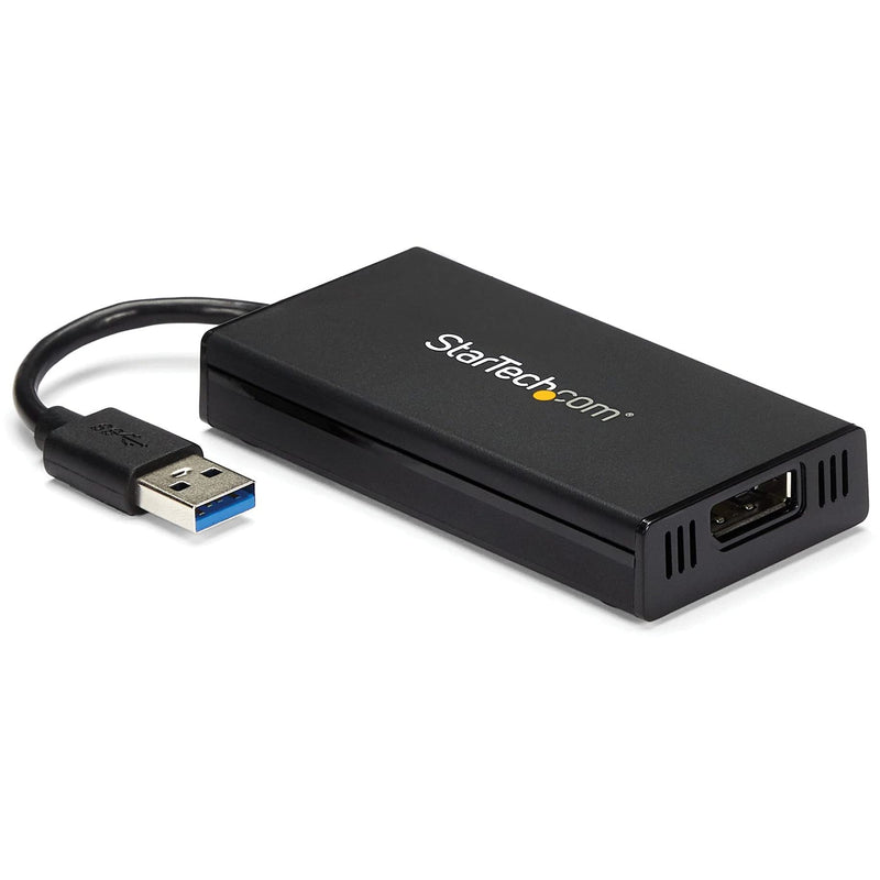 StarTech USB 3.0 to 4K DisplayPort External Multi Monitor Video Graphics Adapter - USB 3.0 Video Card - Ultra HD 4K (USB32DP4K) USB 3.0 to DP 4K (Mac & Win)