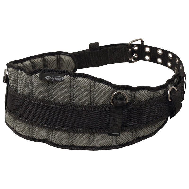 McGuire-Nicholas Toolrider Gel Foam Padded Belt, Premium Moisture Wicking Belt with Back Support and Attachment Points for Tool Pouches or Suspenders
