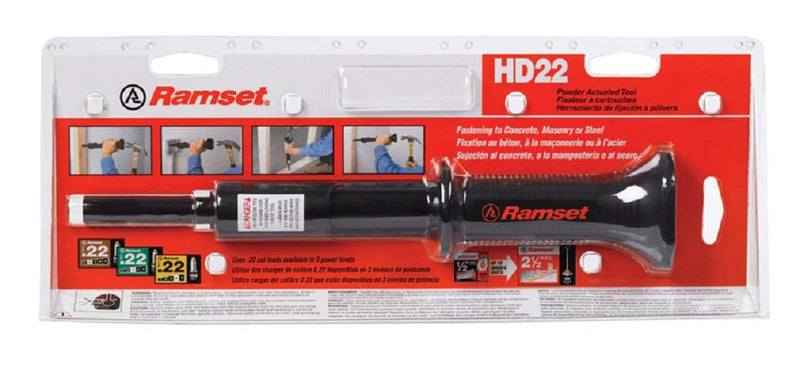 ITW Ramset 00022 HammerShot Low Velocity Powder Actuated Tool .22 Cal