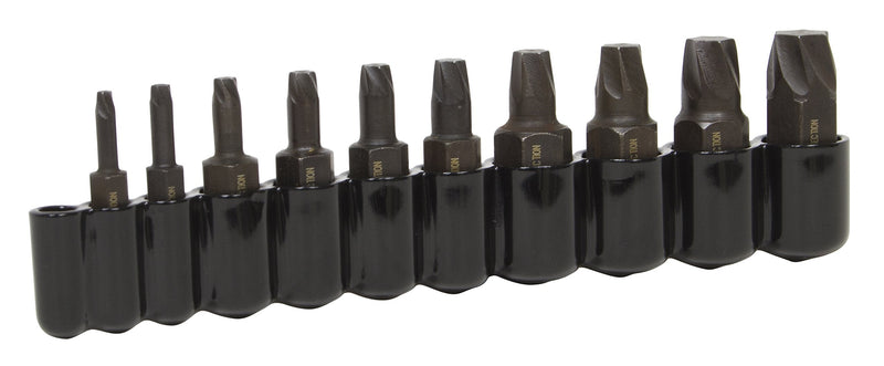 Lisle 61980 Strip Screw Extract, 10 Piece , Black
