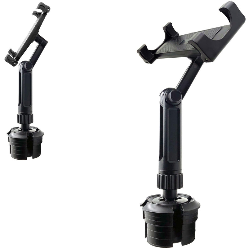 ChargerCity LongArm Xtreme Tablet Beverage Drinks Cup Holder Mount for All Tablet Like Apple iPad PRO Air Mini Galaxy Tab Surface Pro Slate
