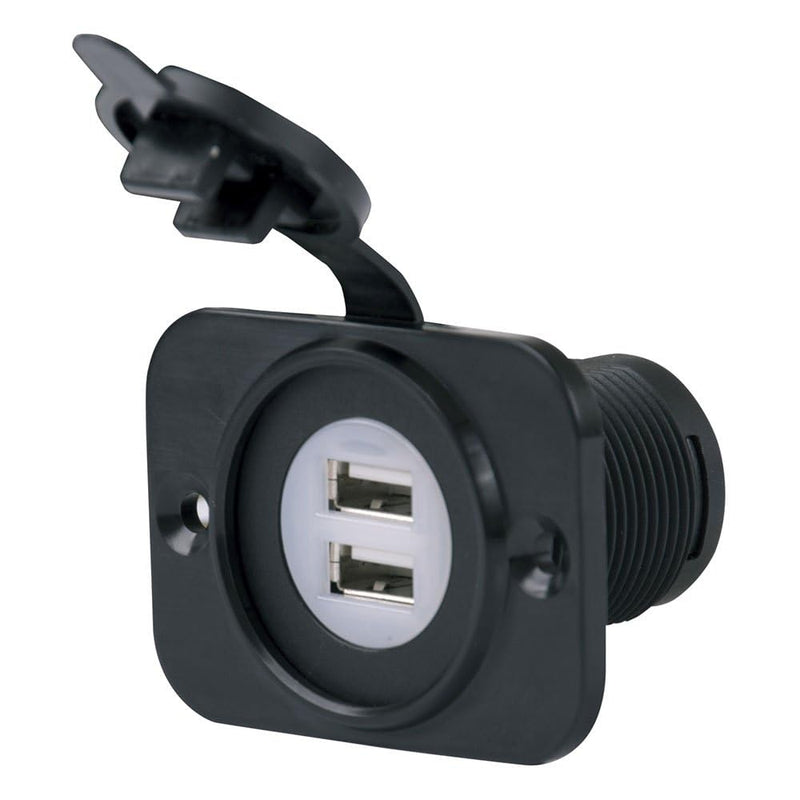 Marinco 12VDUSB Dual USB Charger Receptacle 12-24V