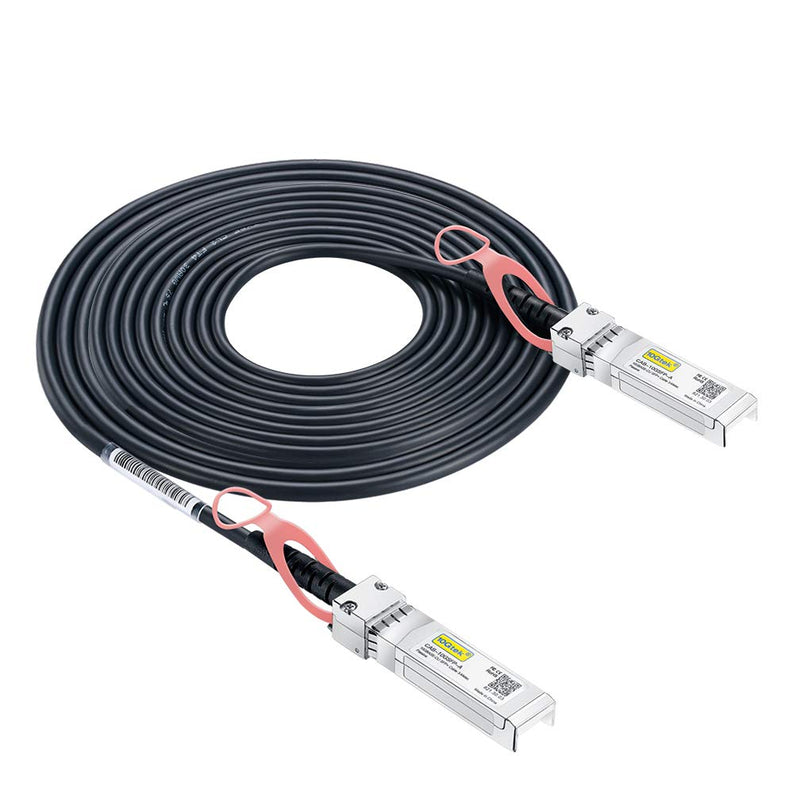10Gtek 10G SFP+ DAC Cable - 10GBASE-CU Active Direct Attach Copper Twinax SFP Cable Assembly for Cisco SFP-H10GB-ACU10M, 10m(33ft)