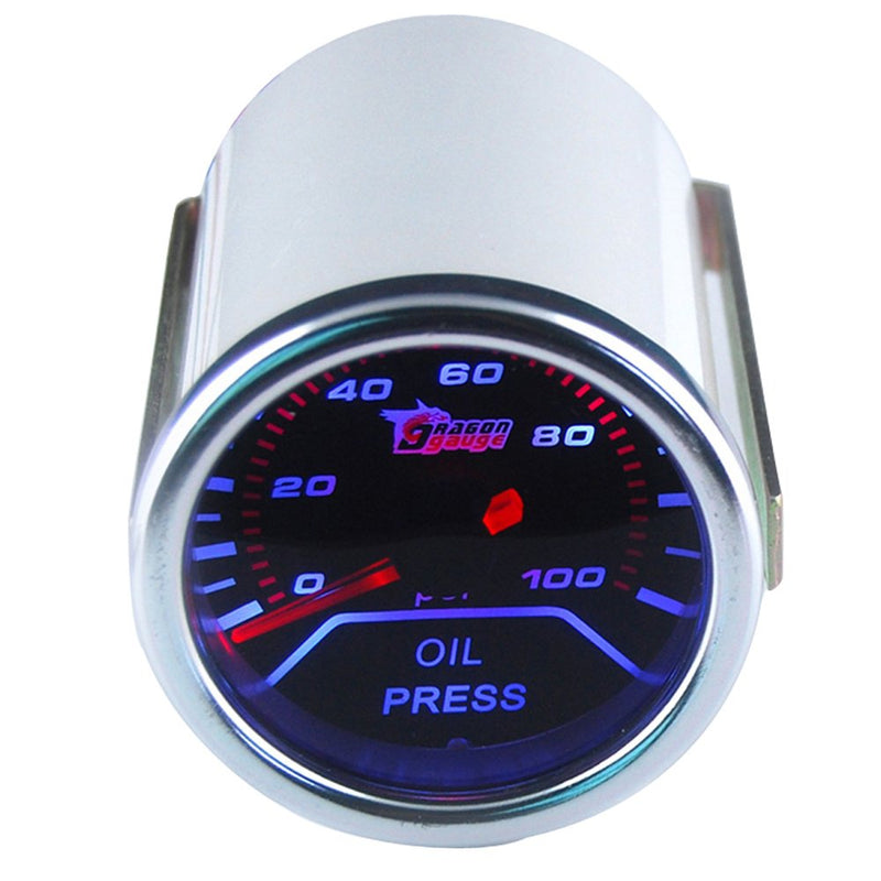 ESUPPORT Car 2" 52mm Oil Press Gauge Meter Pressure Automotive