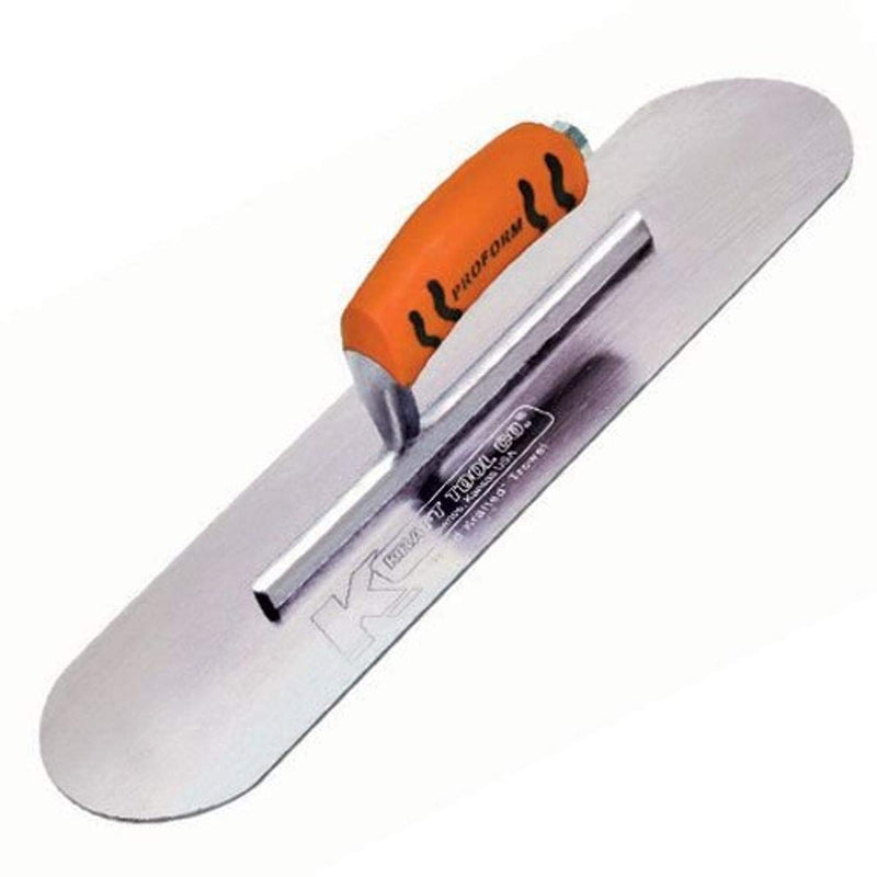 Kraft Tool CF325PF Swedish Stainless Steel Pool Trowel with ProForm Handle, 10 x 3-Inch,Multi