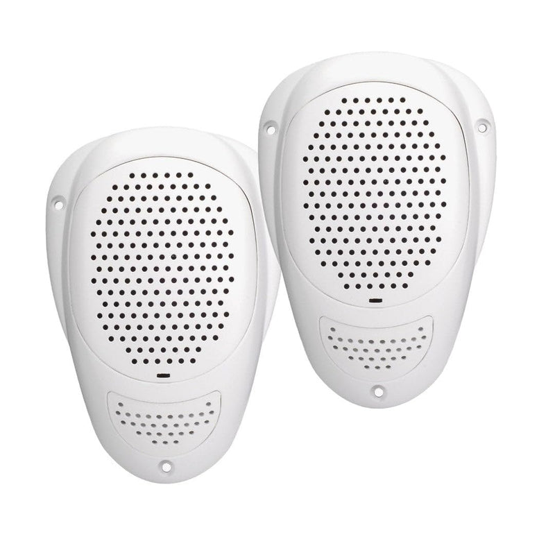 Water Resistant 3" Surface Mount Satellite Speakers for Marine RV and Hot Tub - Pair