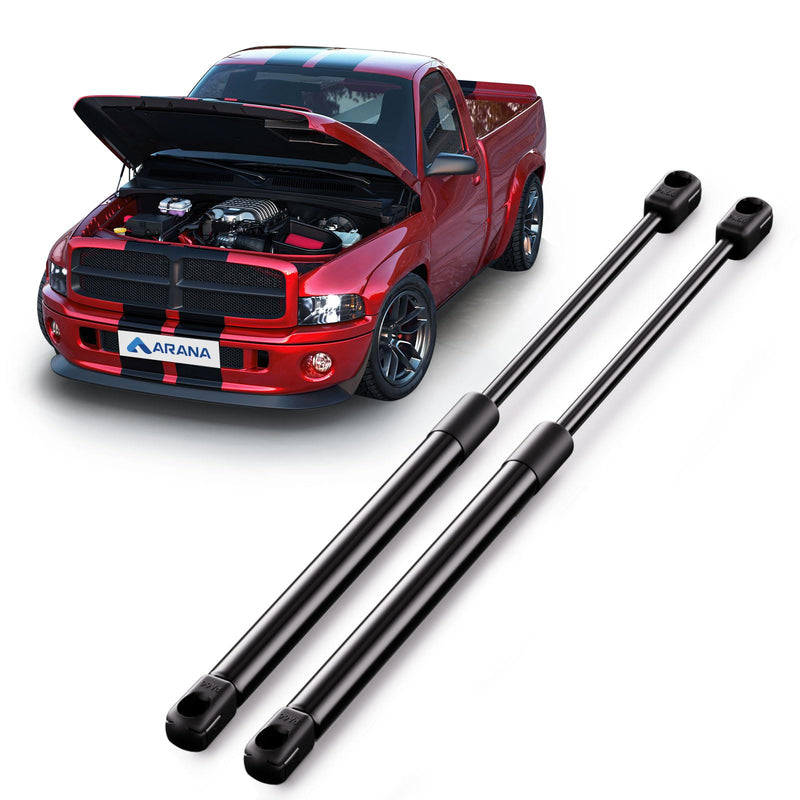 ARANA Hood Struts Lift Support for Dodge Ram 2002-2010, 55276321AB Hood Shocks Replacement Strut Fits Dodge Ram 1500 2500 3500 4500 5500, 2 Pcs