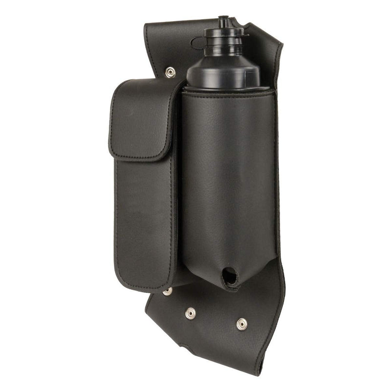 Milwaukee SH591-BLK-LF Black Left and Right Leather Crash Bar Bag LF