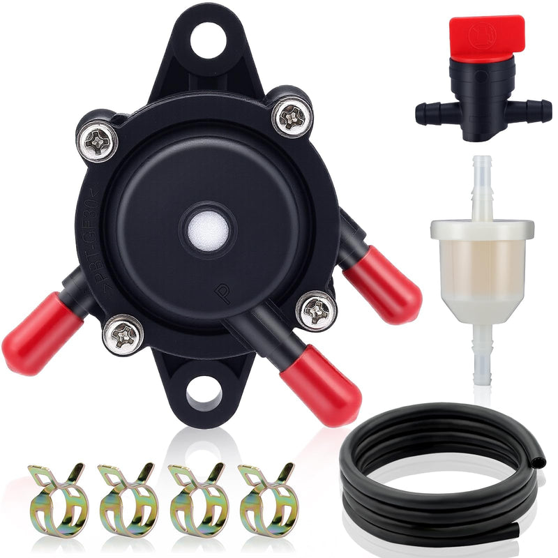HIPA 24 393 04-S 24 393 16-S Fuel Pump Compatible with Kohler CH17-CH25 CV17-CV25 CH730-CH740 CV730-CV740 17HP-25HP Small Engine Fuel Pump Lawn Mower Replace 808492 808656 Vacuum Pump