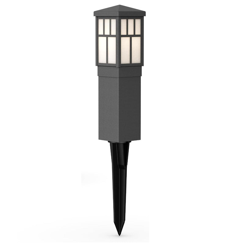 Malibu C Outdoor Pathway Light LED Low Voltage Landscape Lighting Mission Collection Bollard Path Lights Decoration Garden Light 8419-4321-01