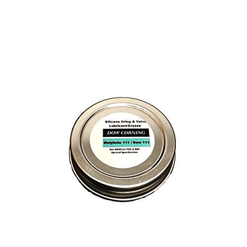 Dow Corning Molykote 111 Oring/Valve Lubricant/Sealant, 1/2oz (Repackaged for Smaller Applications), Water Resistant Lube, Food Grade Lube, Dow 111