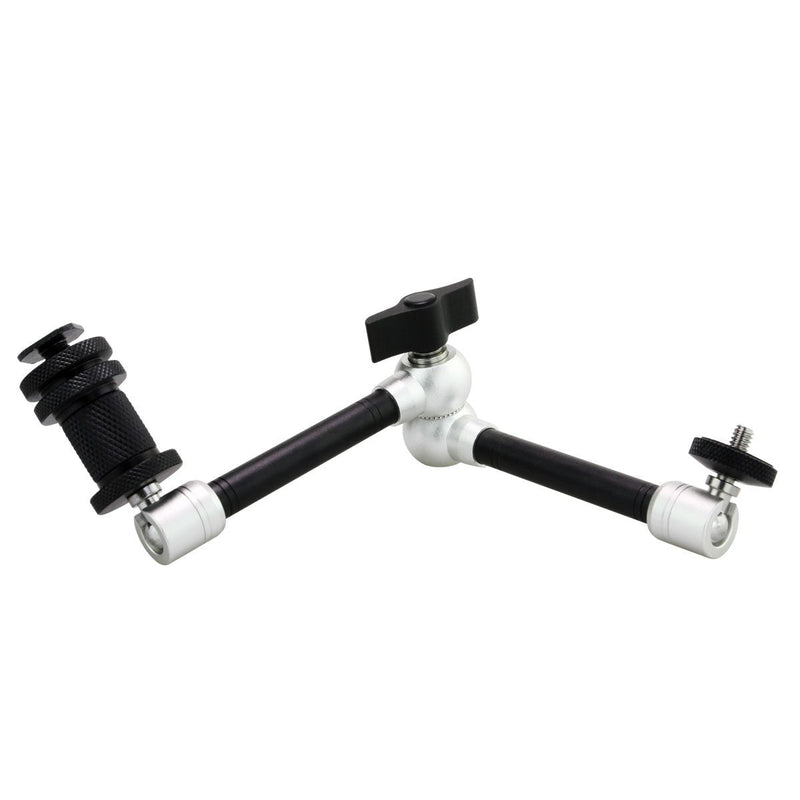 Haoge 11" Inch Adjustable Friction Articulating Magic Arm for DSLR Rig Camera LCD Monitor LED Light Flash Lights Microphone TPCAST HTC Vive Vive Pro Base Station lightinghouse