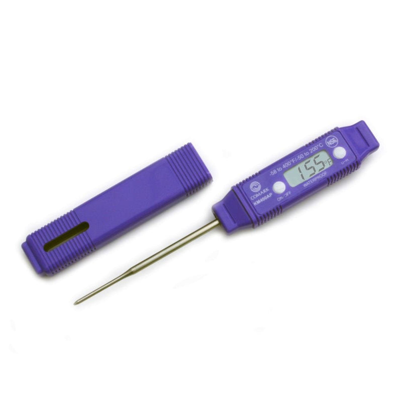 Comark-9002585 KM400AP Allergen Digital Pocket Thermometer, -58 to 400F/-50 to 200C, NSF
