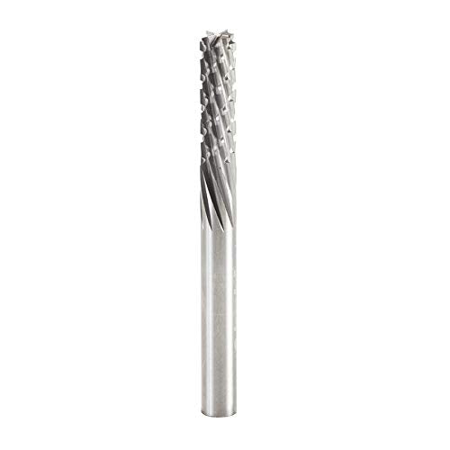 Amana Tool - 46262 Solid Carbide CNC Spiral Carbon Graphite & Carbon Fiber Panel Cutting 3 0.1875 inches