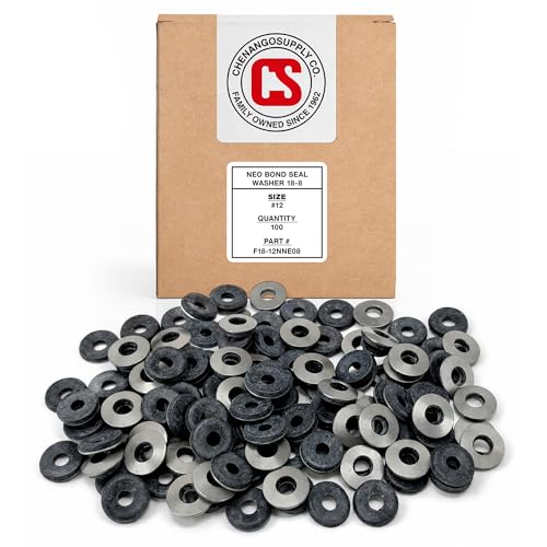 Chenango Supply #12 Neoprene EPDM Bonded Sealing Washers