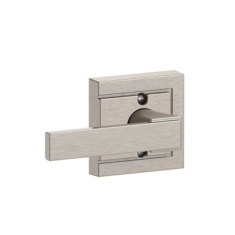 Northbrook Lever with Upland Trim Non-Turning Lock, Satin Nickel (F170 NBK 619 ULD) Dummy