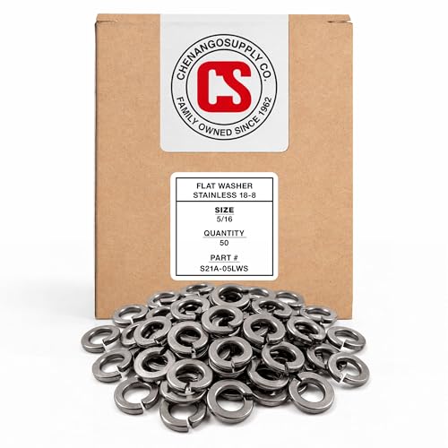 Chenango Supply 5/16 Stainless Lock Washers 5/16 Lockwashers