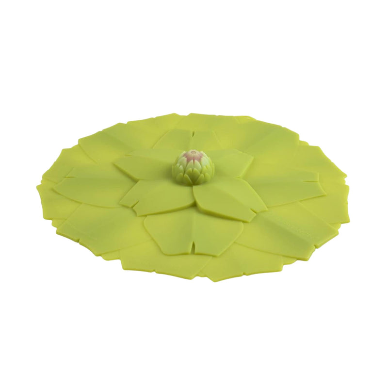 Charles Viancin - Artichoke Silicone Lid for Food Storage and Cooking - 11''/28cm - Airtight Seal on Any Smooth Rim Surface - BPA-Free - Oven, Microwave, Freezer, Stovetop and Dishwasher Safe