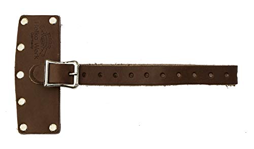 1844 Helko Werk Made in USA Genuine Leather Axe Sheath Size Small Brown (S121)