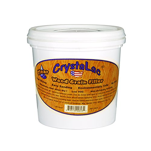 CrystaLac Clear Wood Grain Filler (8oz Mini)