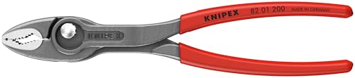 KNIPEX Tools 82 01 200 SBA TwinGrip Pliers, 8"