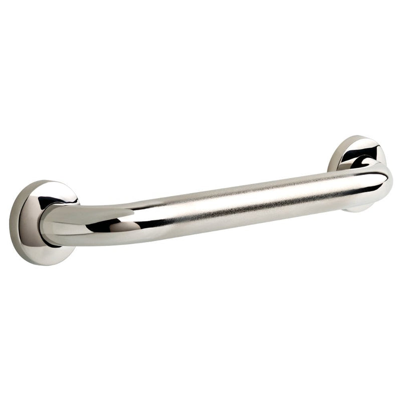 Delta Traditional (1-Pack) 24' Shower Grab Bar Seniors ADA Compliant Bright Stainless Steel Bathroom Safety Handle for Shower, Tub | Wall Mounted 450 lb Capacity Balance Assist, Grip DF59824-BS 24 Inch