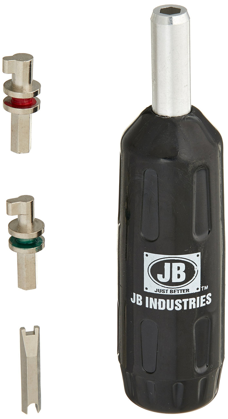 Jb Industries Refrigerant Cap Lock Multi-Key,Black SHLD-MULTI Pack of 3 Pack of 3