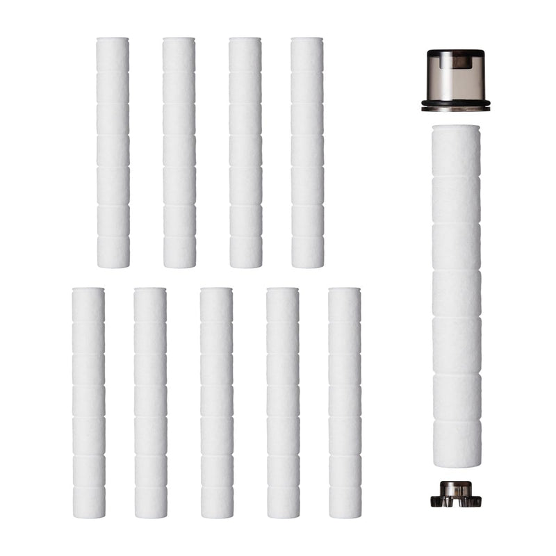 BODYLUV Pure Filter - Replacement Cartridge for Shower Head (10EA, 10, Count) 10EA 10.0