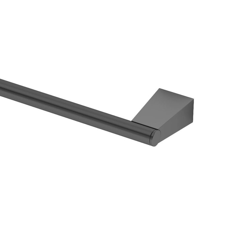 Gatco 4711MX Bleu, 18" Towel Bar In Matte Black
