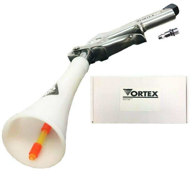 HI-TECH Vortex Cleaning Gun - Quickly Blasts Dirt and Dust from Surface - Works with Air Compressor (Vortex II) Vortex II